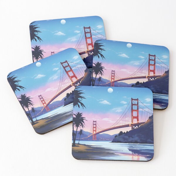 Item preview, Couples' Journeys, Golden Gate Bridge #1 designed and sold by Anuchartl.
