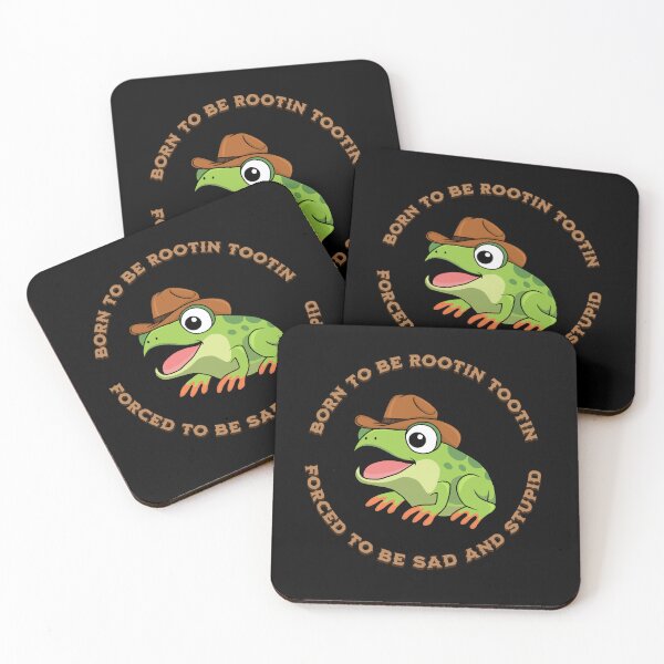 Item preview, BORN TO BE ROOTIN TOOTIN FORCED TO BE SAD AND STUPID designed and sold by ValentinaHramov.
