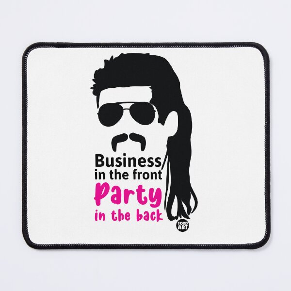 Item preview, MULLET BUSINESS PATY BACK designed and sold by TODD GOLDMAN.