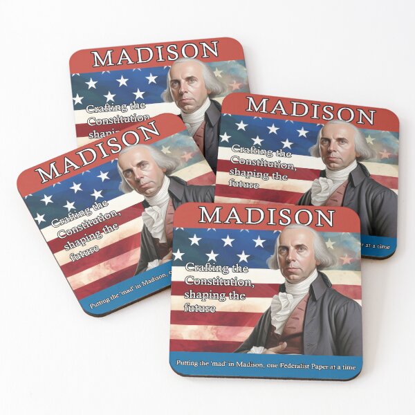 Item preview, James Madison Electoral Poster designed and sold by Static-Panda.