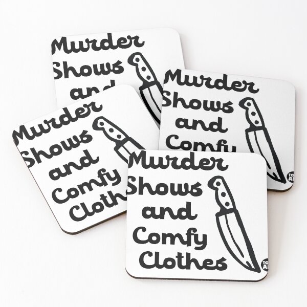 Item preview, MURDER SHOWS AND COMFY CLOTHES designed and sold by TODD GOLDMAN.