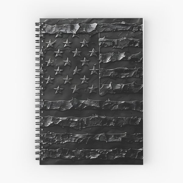Item preview, Black on black embossed American flag designed and sold by dcrc.