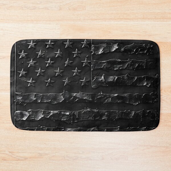 Item preview, Black on black embossed American flag designed and sold by dcrc.