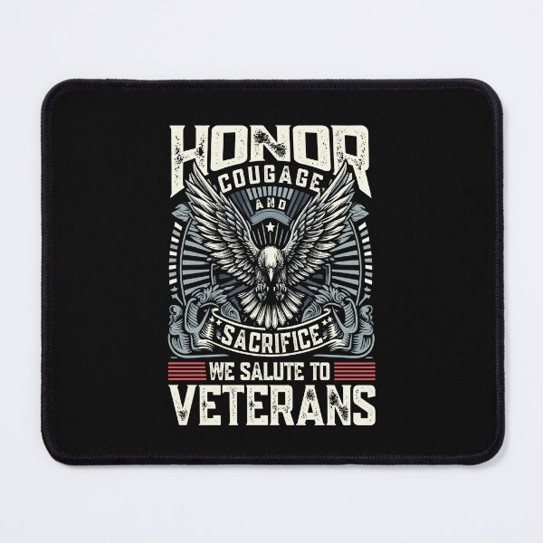 Item preview, Honor Courage and Sacrifice: We Salute Our Veterans designed and sold by MysticOzzy.