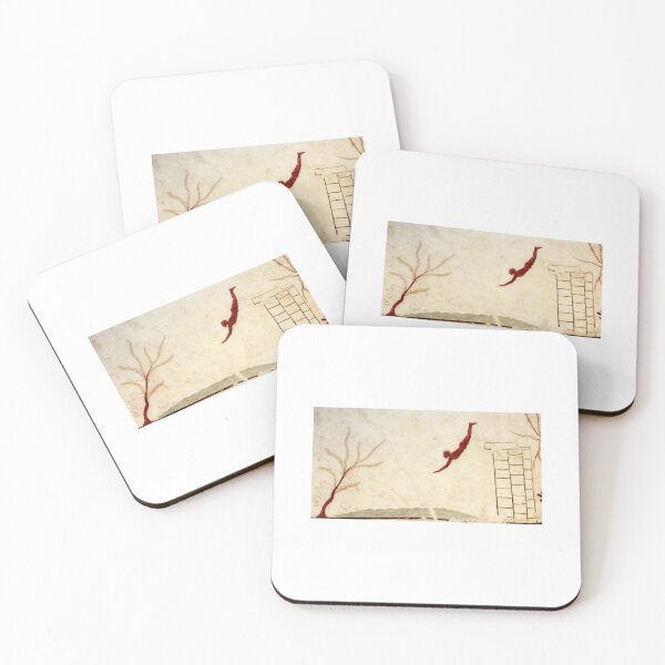 Item preview, The diver of Paestum - Greek painting designed and sold by epistemomania.