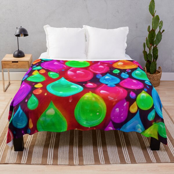 Item preview, Neon-Colored Rain Beads designed and sold by Health And Fitness Posts e-Store.
