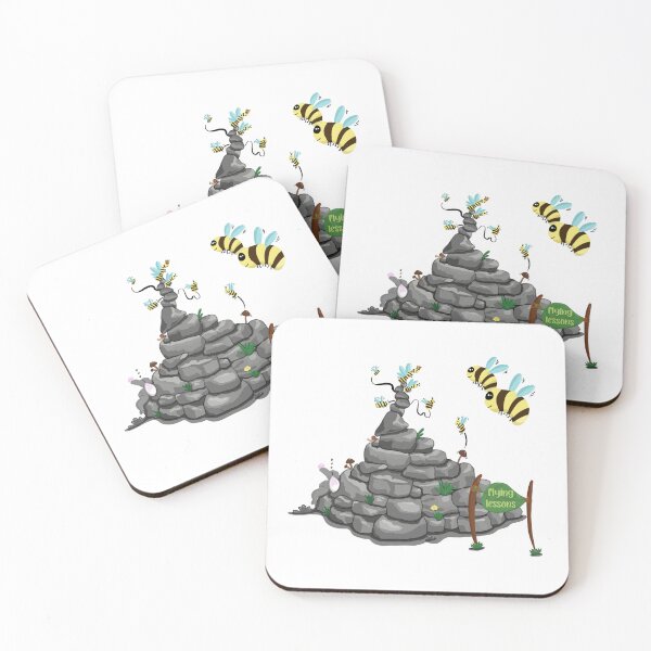 Item preview, Bees learn to fly - first flying lesson designed and sold by Dreamagine.