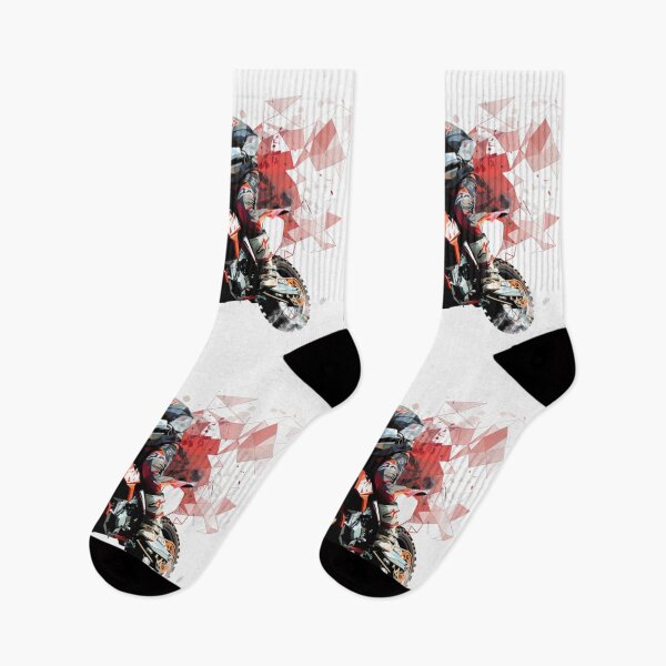Item preview, Motocross rider performing jump geometric patterns  Active Outdoors Inspired Art designed and sold by CDC40.