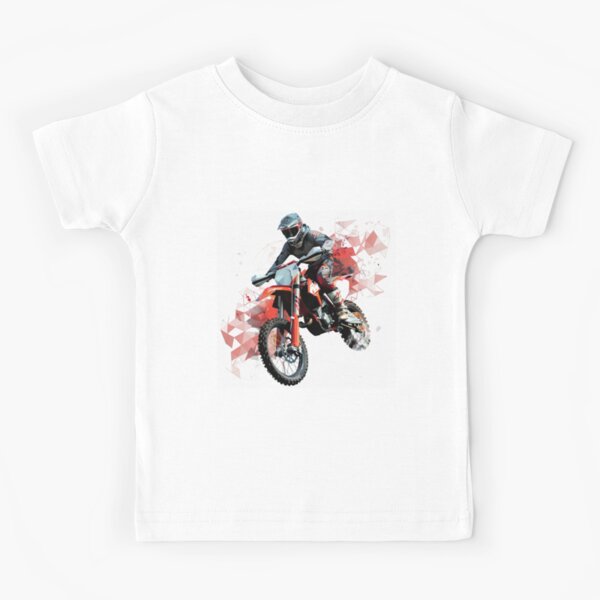 Item preview, Motocross rider performing jump geometric patterns  Active Outdoors Inspired Art designed and sold by CDC40.