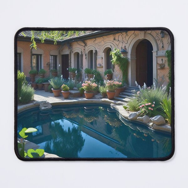 Item preview, Gardens of Grandeur: Italian Courtyard Revelry designed and sold by BlareBlare.