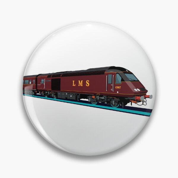 Item preview, Class 43 HST - Power Car 43067 | LMS Livery designed and sold by MarkGeorgeArt.