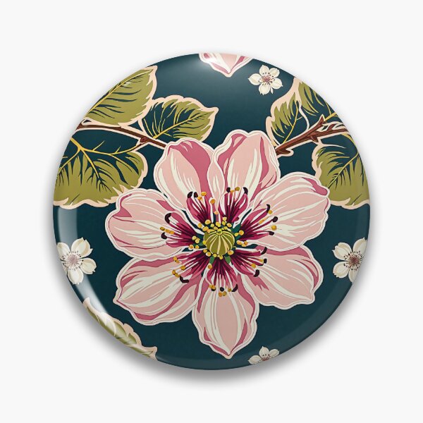 Artikelvorschau, Vibrant pink Flower Illustration - Botanical Artwork, Sensations of a vibrant spring day entworfen und verkauft von yeekazar.