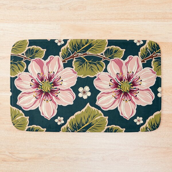 Item preview, Vibrant pink Flower Illustration - Botanical Artwork, Sensations of a vibrant spring day designed and sold by yeekazar.
