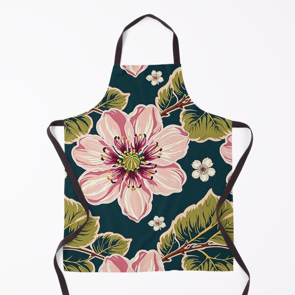 Item preview, Vibrant pink Flower Illustration - Botanical Artwork, Sensations of a vibrant spring day designed and sold by yeekazar.