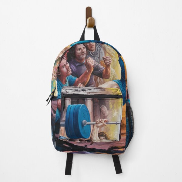 Item preview, "JESUS THE ULTIMATE DEAD LIFTER " .JESUS WITH SIX PACK FUNNY PAINTING designed and sold by Obinne.