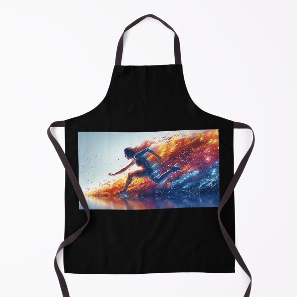 Item preview, Fiery Sprint of a Determined Runner designed and sold by palmyst.