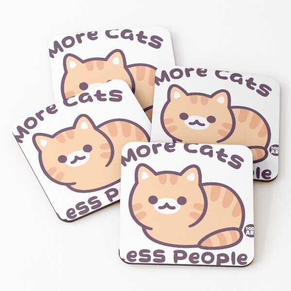 Item preview, MORE CATS LESS PEOPLE designed and sold by TODD GOLDMAN.