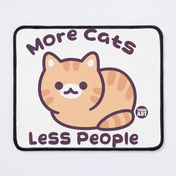 Item preview, MORE CATS LESS PEOPLE designed and sold by TODD GOLDMAN.