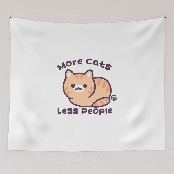 Item preview, MORE CATS LESS PEOPLE designed and sold by TODD GOLDMAN.