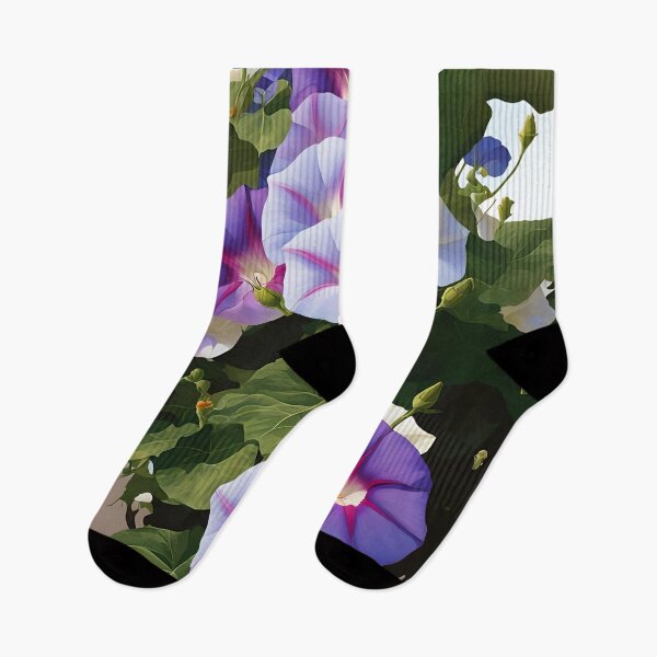 Item preview, Masses Of Mauve And Purple Bindweed Flowers  designed and sold by taiche.