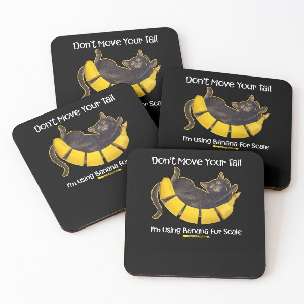Item preview, Banana for scale - funny gifts for cat lovers designed and sold by alczar.