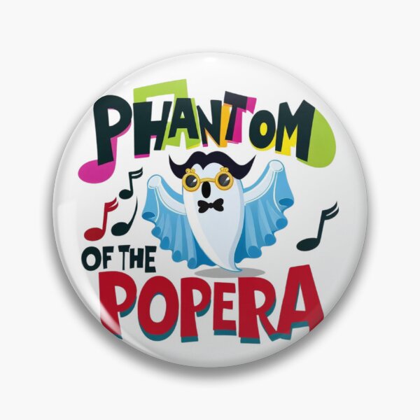 Item preview, "Phantom of the Popera" - Musical Ghost Tee designed and sold by Ayman Toumarti.
