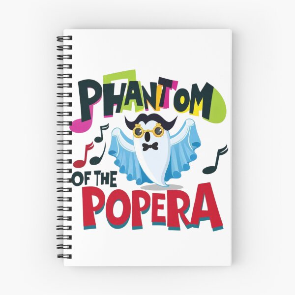 Item preview, "Phantom of the Popera" - Musical Ghost Tee designed and sold by Ayman Toumarti.