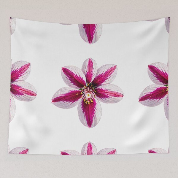 Item preview, Vibrant Red Flower Illustration - Botanical Artwork, Sensations of a vibrant spring day designed and sold by yeekazar.