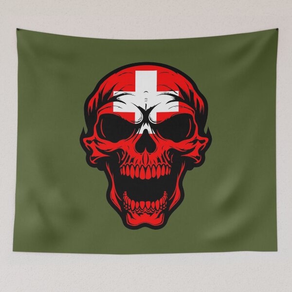 Item preview, Screaming Skull - Switzerland designed and sold by SweetsAndSavary.