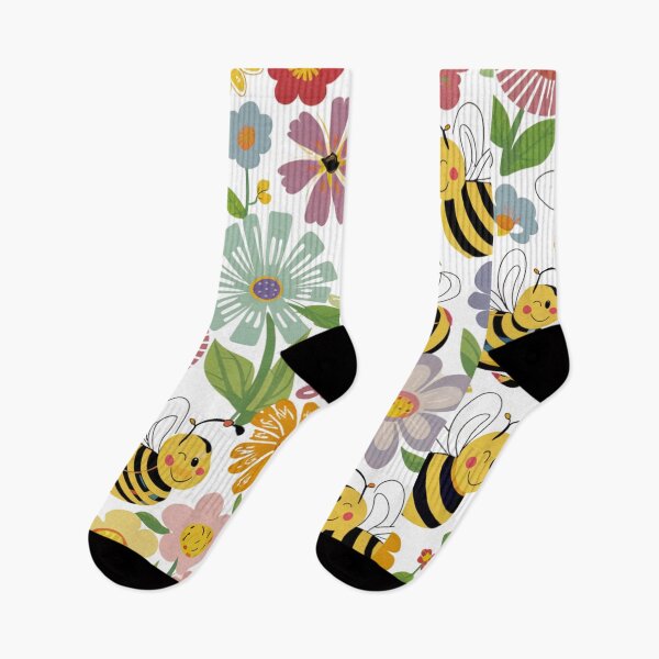 Item preview, Bee Blossoms designed and sold by Belarte.shop.