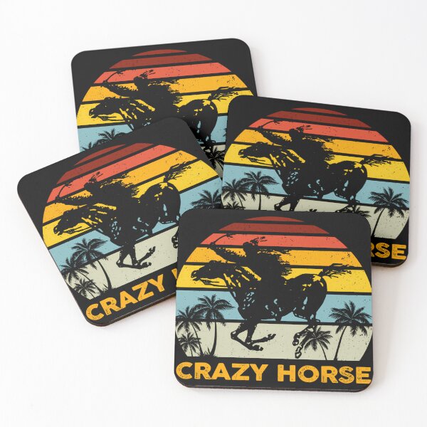 Item preview, Crazy Horse Vintage Retro Neil Gift Fan designed and sold by Charitutch.