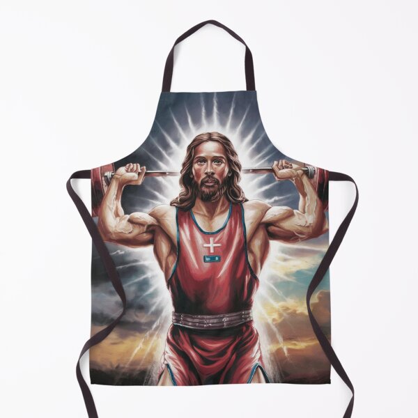 Item preview, "JESUS WITH SIX PACK". JESUS WALKING OUT designed and sold by Obinne.
