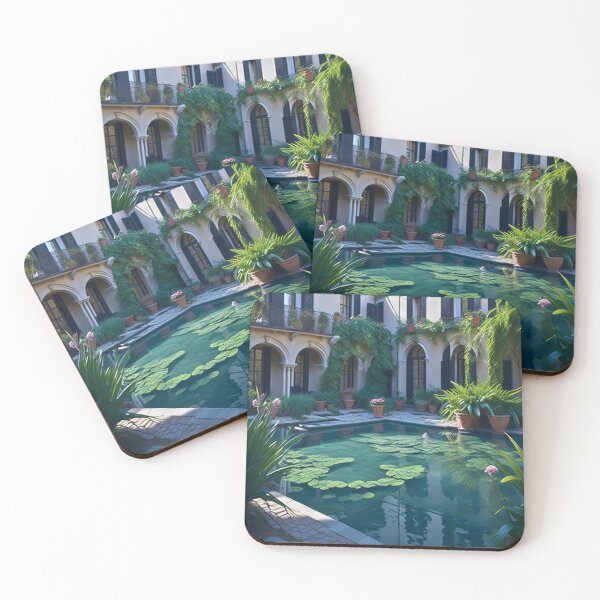 Item preview, Suspended in Time: Italian Courtyard Bliss designed and sold by BlareBlare.