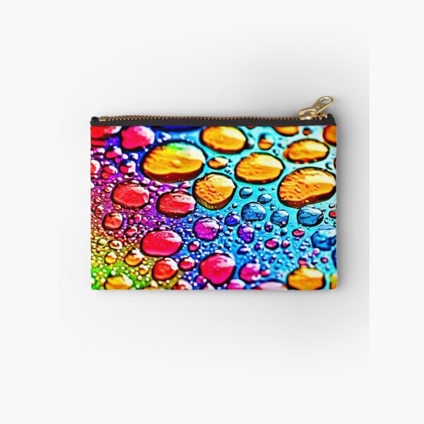 Item preview, Vivid Colorful Water Droplets designed and sold by Health And Fitness Posts e-Store.
