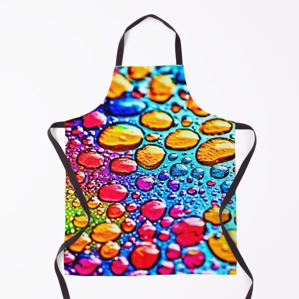 Item preview, Vivid Colorful Water Droplets designed and sold by Health And Fitness Posts e-Store.