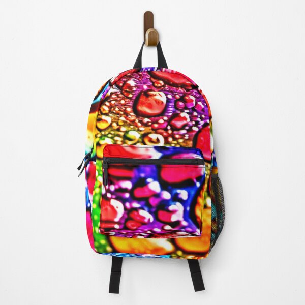 Item preview, Vivid Colorful Water Droplets designed and sold by Health And Fitness Posts e-Store.