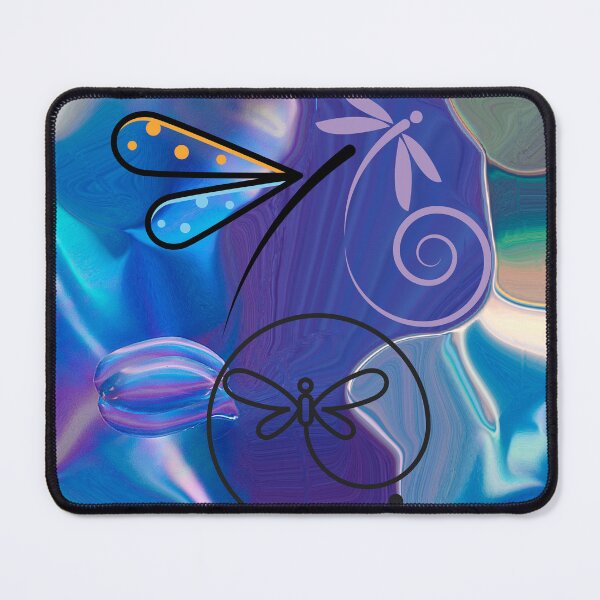 Item preview, Dragonflies in Abstract designed and sold by tomorrowsart.