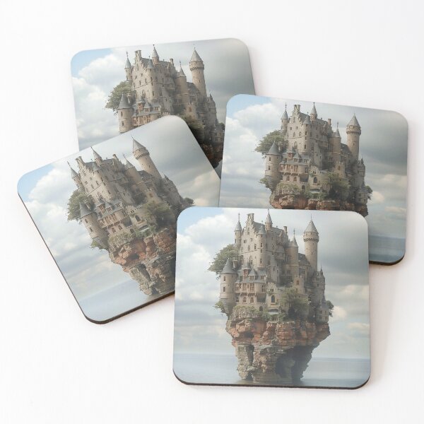 Item preview, Secluded Castle Above the Waves designed and sold by palmyst.
