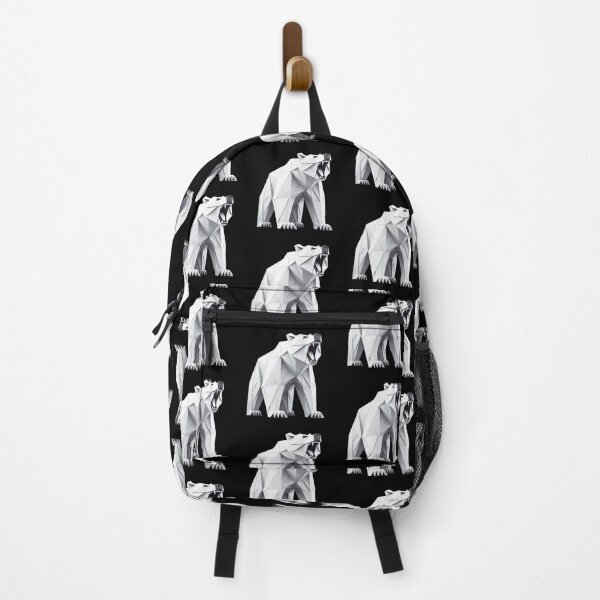 Item preview, Polar bear icy scary simple dangerous, origami, geometric style designed and sold by coloursforkids.