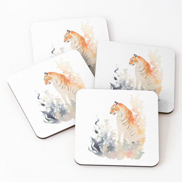 Item preview, Serene Tiger  designed and sold by curiouswonder.
