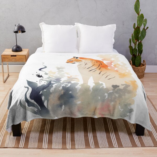 Item preview, Serene Tiger designed and sold by curiouswonder.