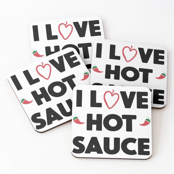 Item preview, I Love Hot Sauce designed and sold by TKsTees.