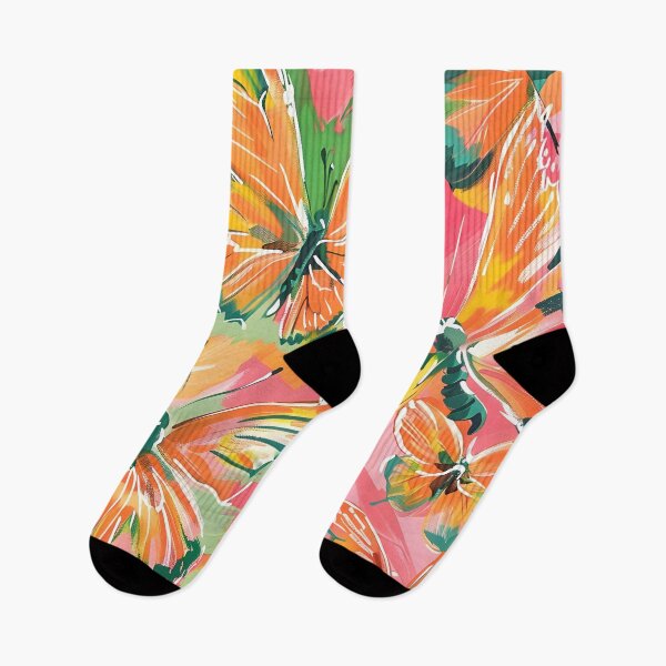 Item preview, vibrant colorful butterfly print designed and sold by dcrc.