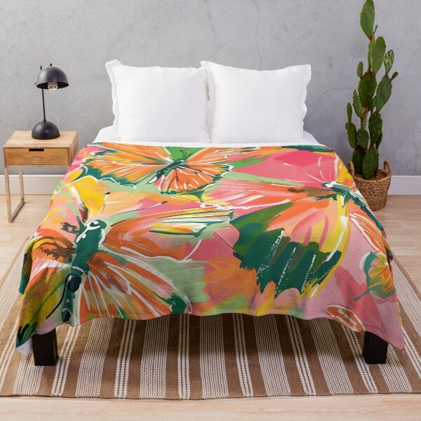 Item preview, vibrant colorful butterfly print designed and sold by dcrc.