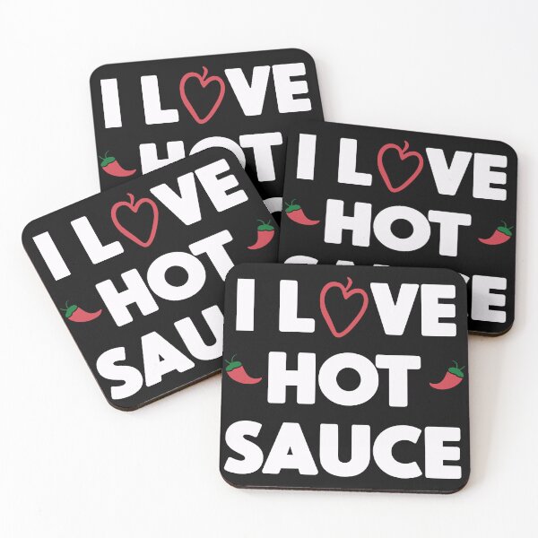 Item preview, I Love Hot Sauce designed and sold by TKsTees.