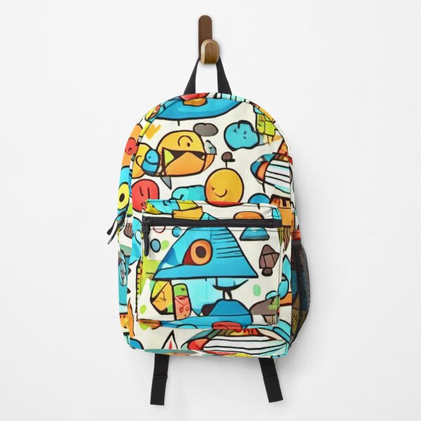 Item preview, Vibrant Cartoon Pattern designed and sold by Health And Fitness Posts e-Store.