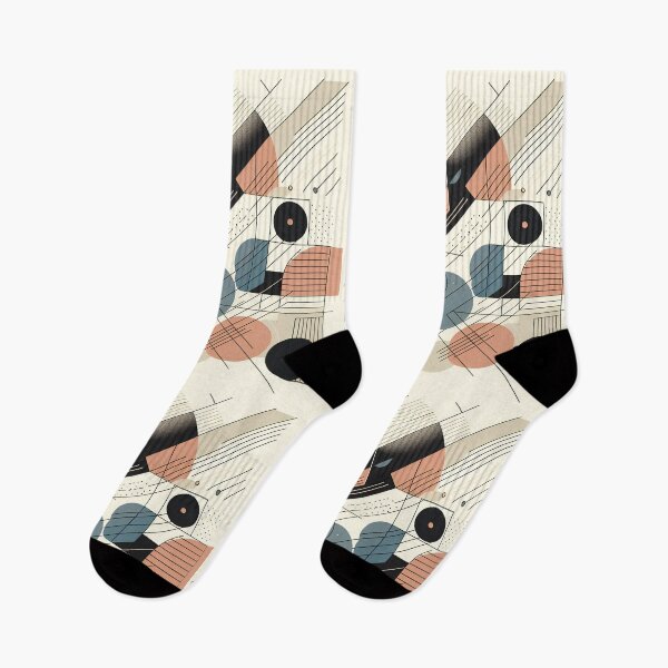 Item preview, Geometric Harmony Abstract Interplay of Shape and Line Art designed and sold by ArtComixHaven.