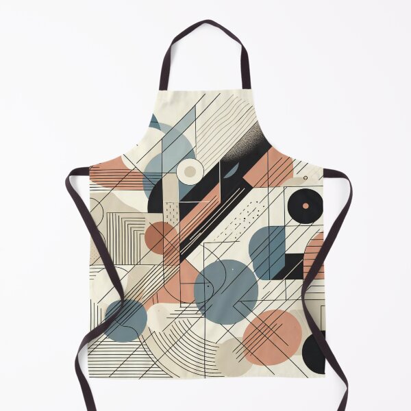 Item preview, Geometric Harmony Abstract Interplay of Shape and Line Art designed and sold by ArtComixHaven.