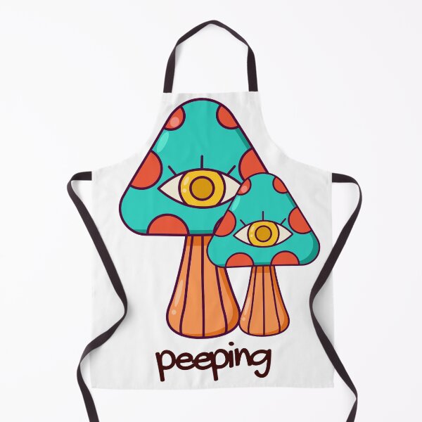 Item preview, Peeping Cute Mushroom Classic T-Shirts designed and sold by Shalinistudio.
