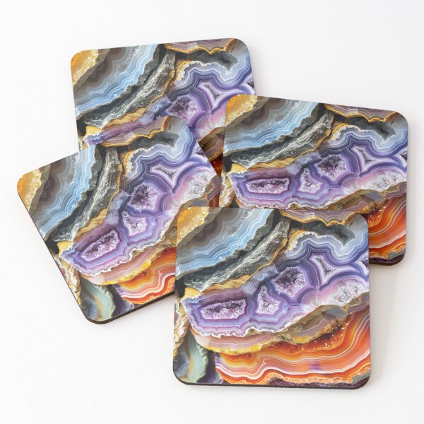 Item preview, Agate Geode: Colorful Texture designed and sold by Visual-Elixir.